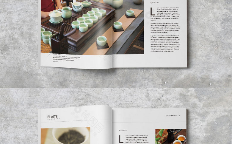 新茶画册