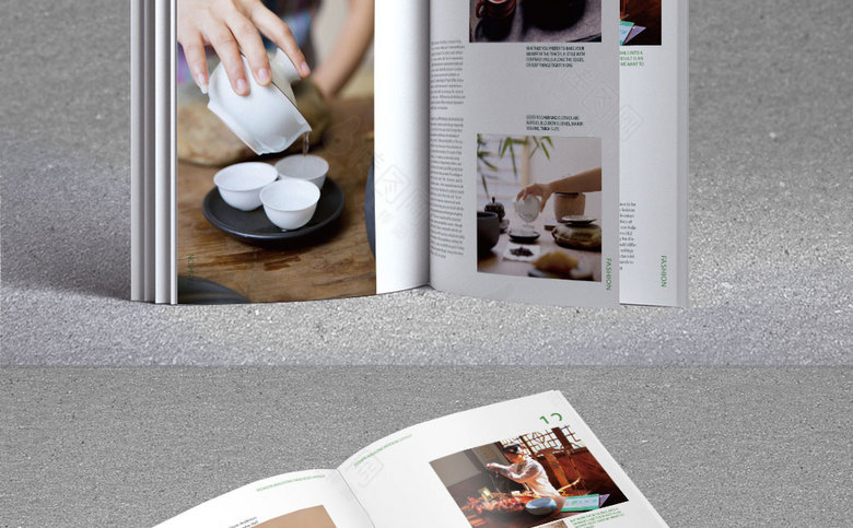 茶叶画册设计