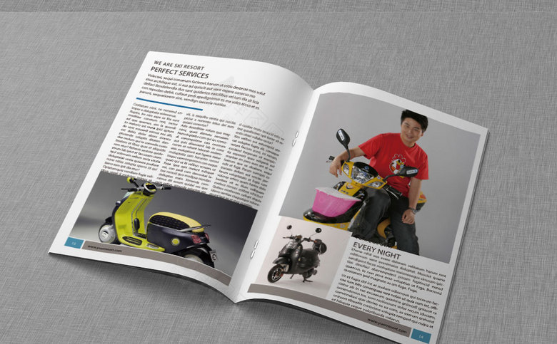 电瓶车画册