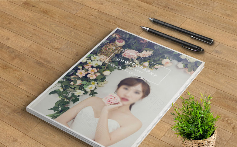 清新婚纱摄影画册