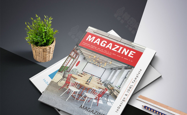 红色办公家具画册