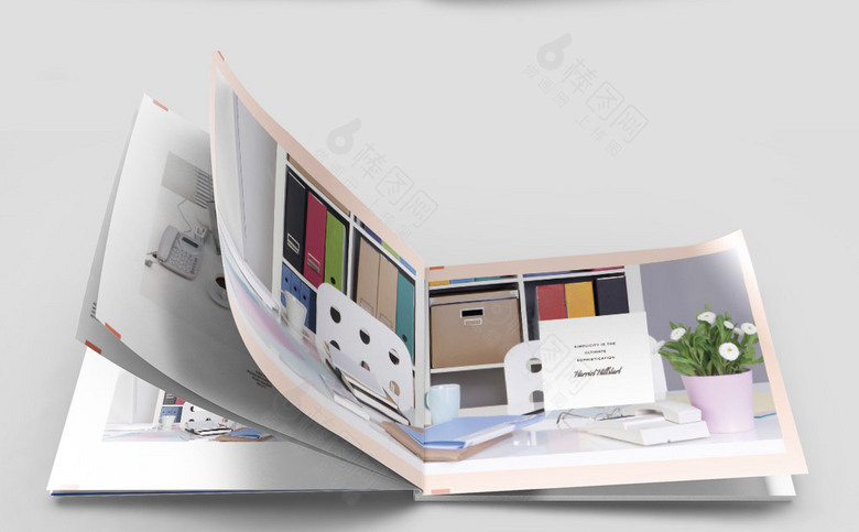 简约办公用品画册