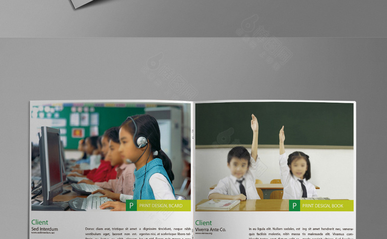 高档小学画册