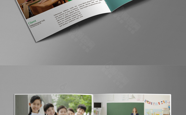高档小学画册