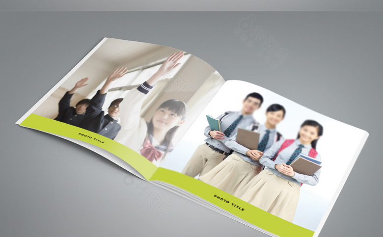 个性大气学校画册