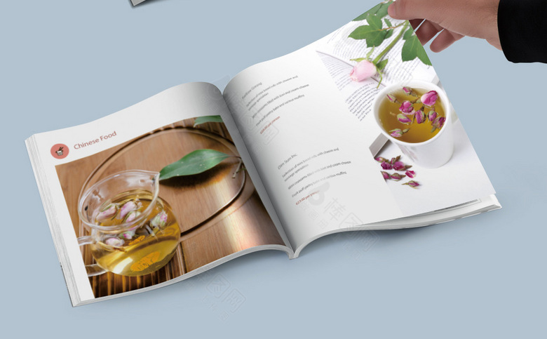 时尚花茶画册