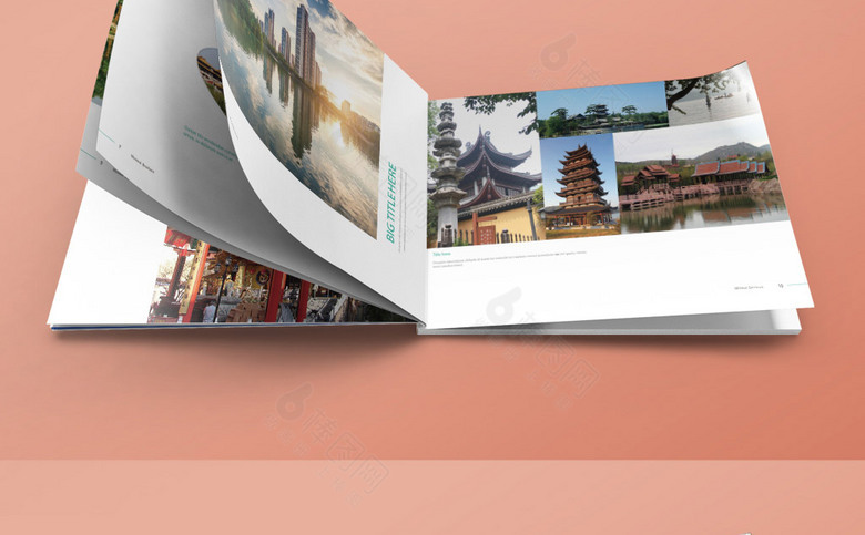 浙江杭州旅游宣传画册设计
