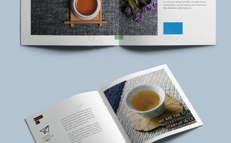 简约普洱茶画册