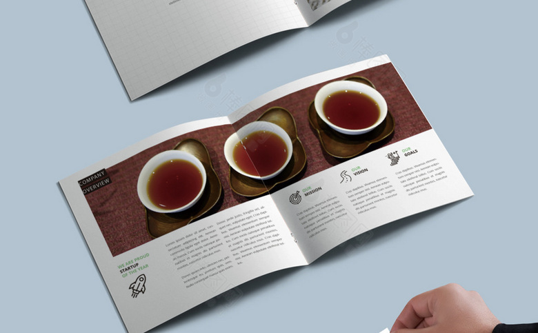简约普洱茶画册