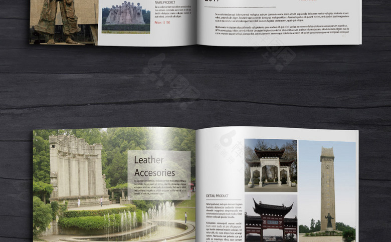 南京旅行公司宣传画册