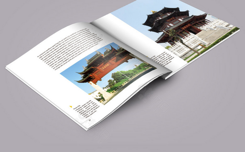 苏州旅游宣传册模板