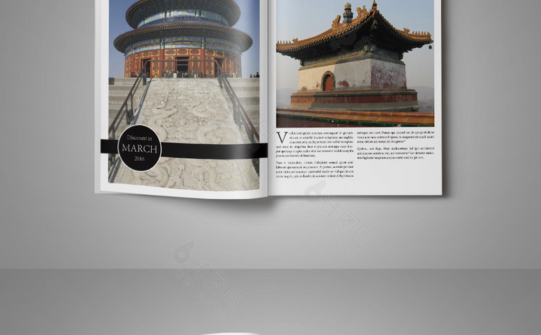北京旅游公司画册