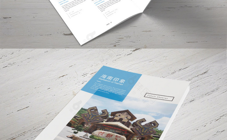 海南旅行社画册