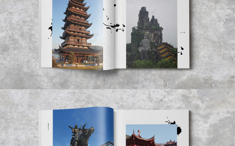 浙江杭州旅游公司画册