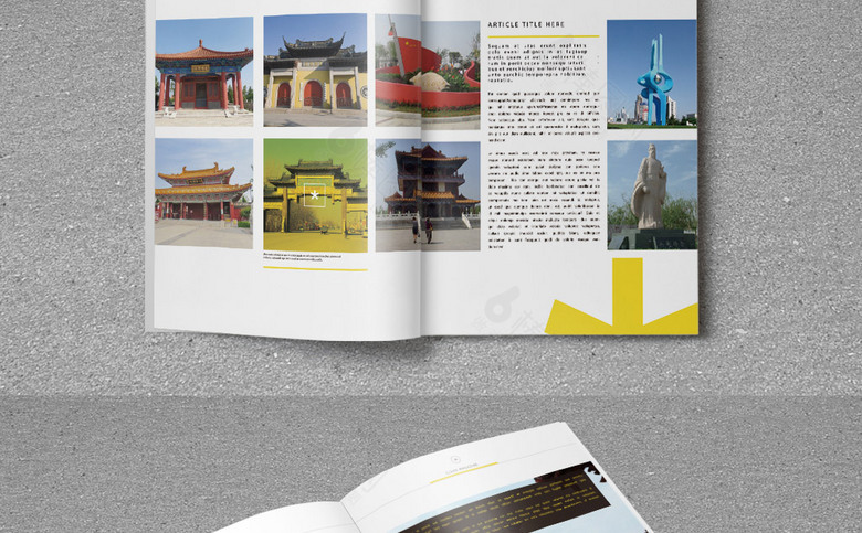 山东旅游公司画册