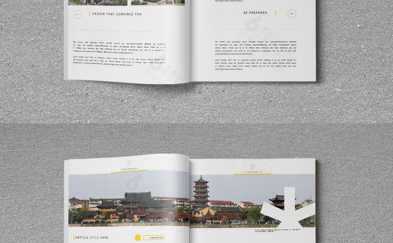山东旅游公司画册