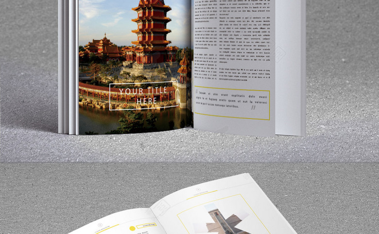 山东旅游公司画册