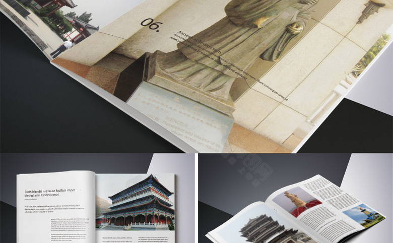 山东旅行社画册