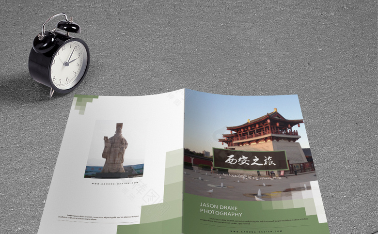 西安旅游画册