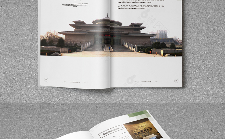 西安旅游画册