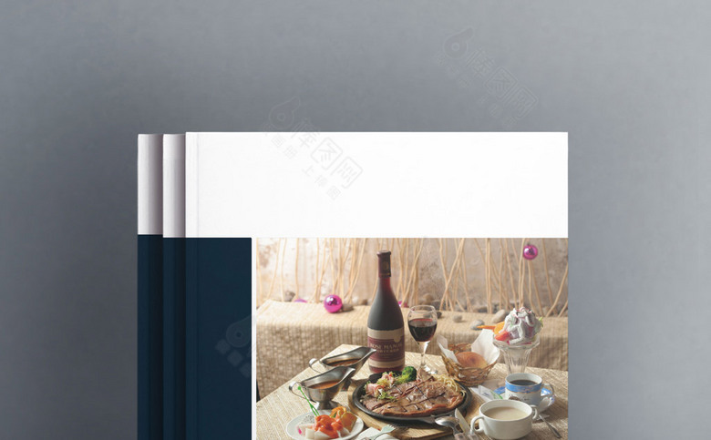 精美西餐画册