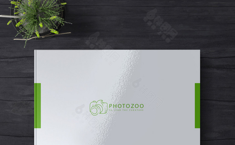 简约个性环保画册