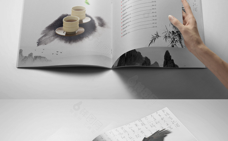 大气古典企业画册