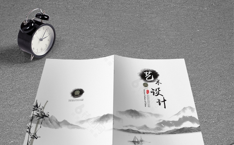 新中式企业画册