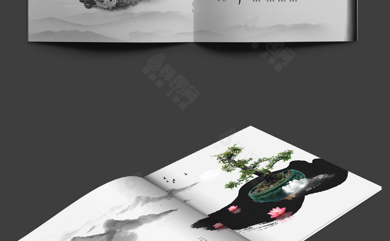 精美中国风画册模板