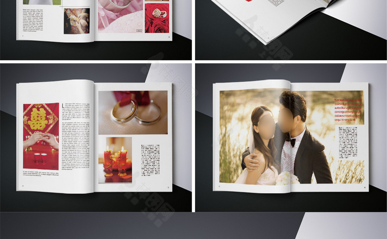 简约精美婚庆画册