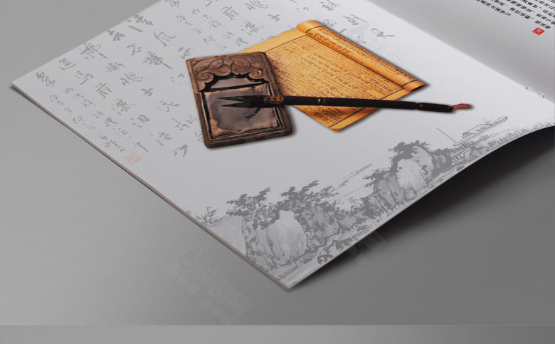 简约复古中国风画册