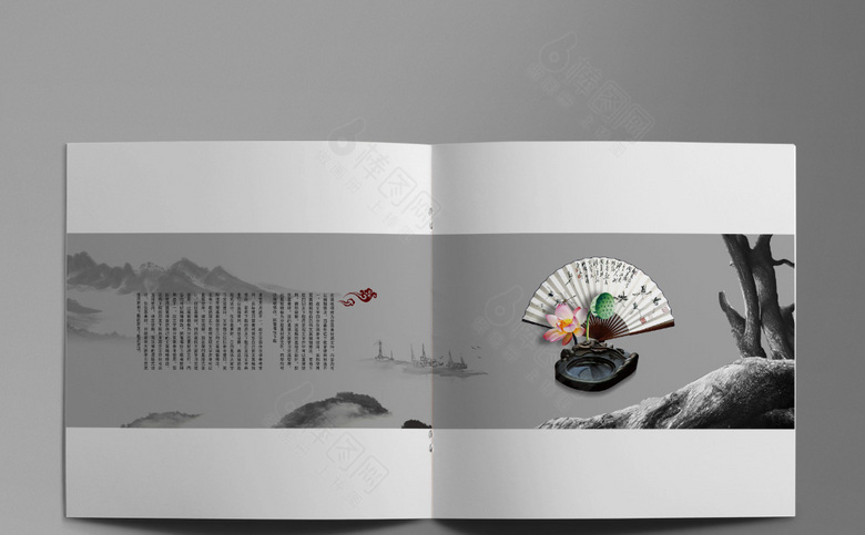 复古韵味中国风画册