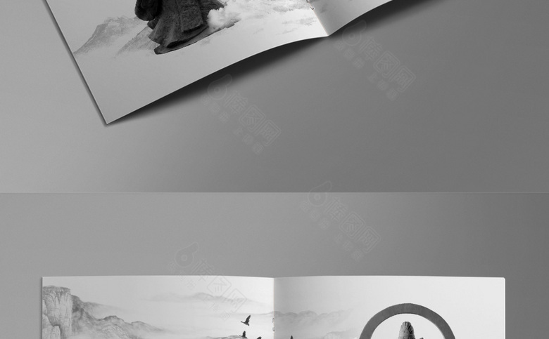 复古韵味中国风画册