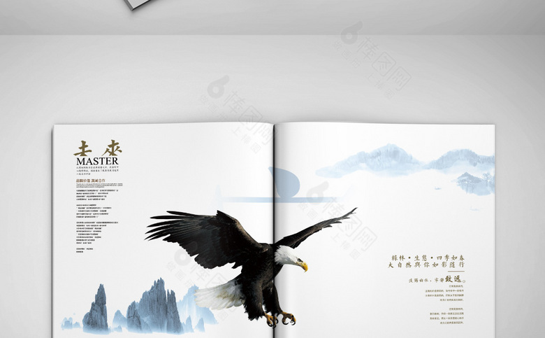 高档中国风企业画册