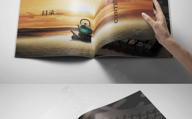 简约古风画册