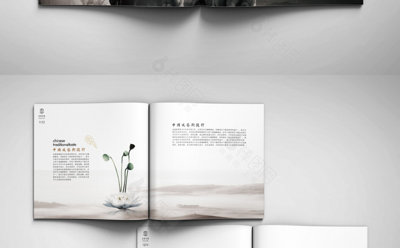 简约古风画册
