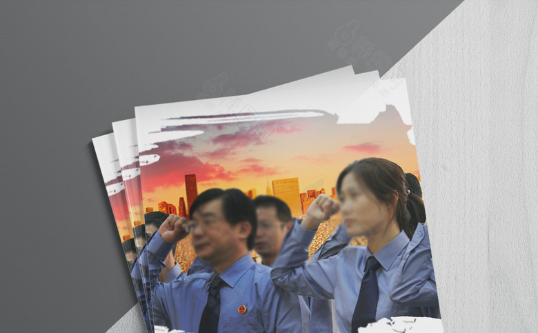 法院画册模板下载