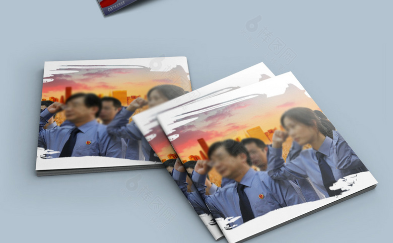 法院画册模板下载