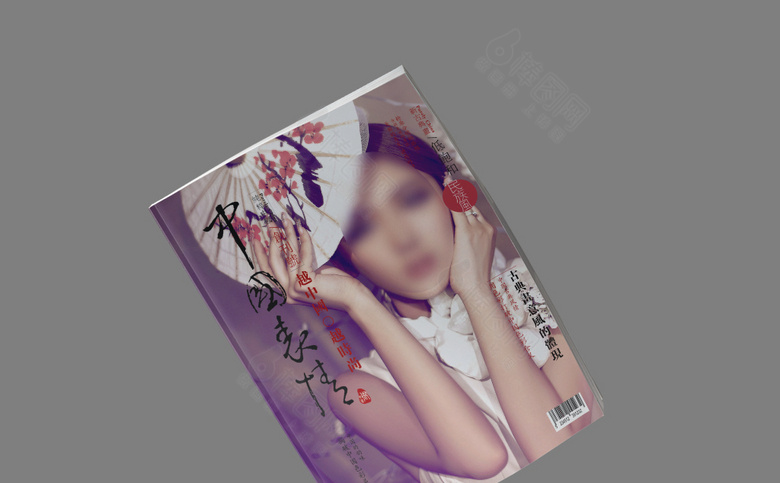 唯美绚丽杂志封面
