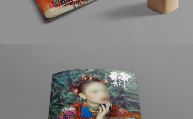 时尚个性女装杂志封面