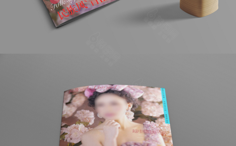 唯美女装杂志封面