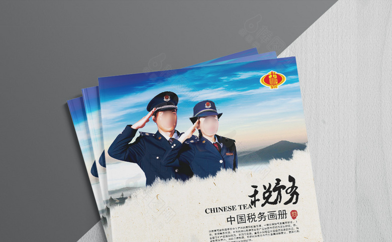 税务局画册设计