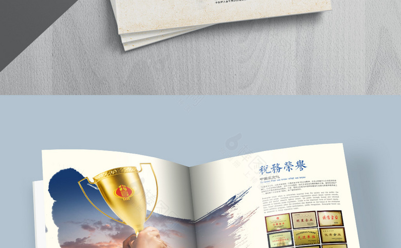 税务局画册设计