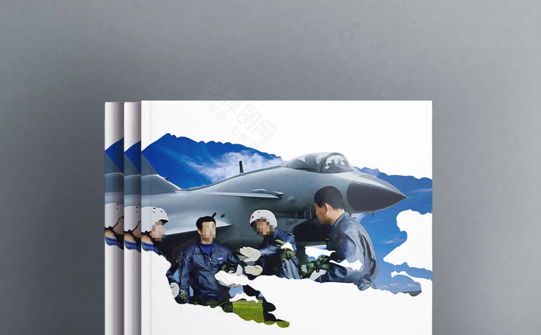简约空军宣传手册
