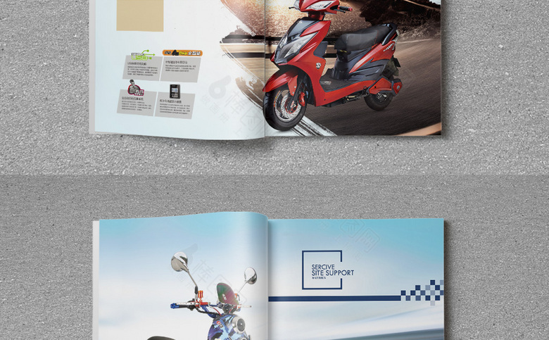 电瓶画宣传册