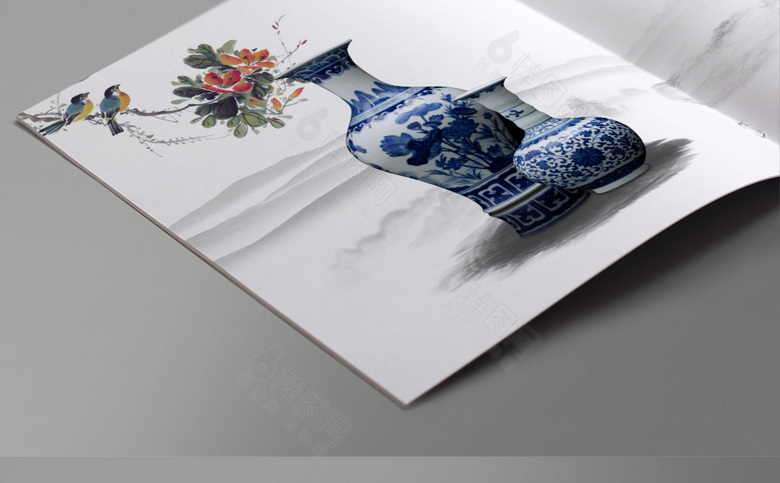 中国风陶瓷画册