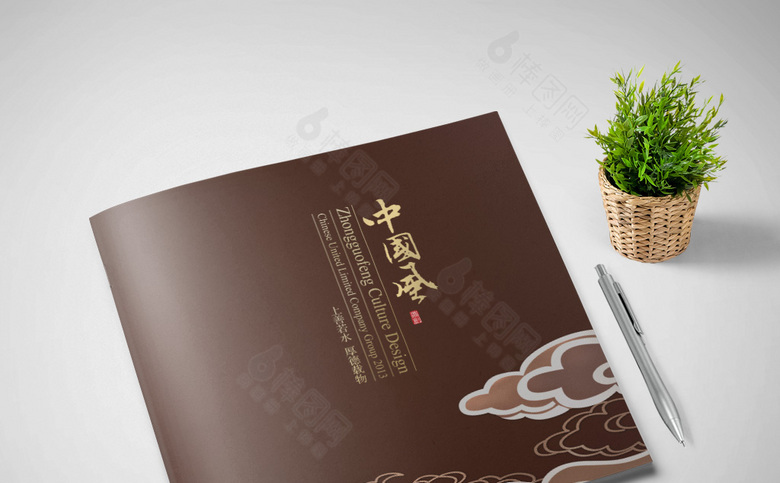 高档中国风画册设计模板