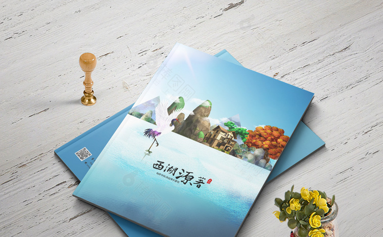 手绘地产楼书