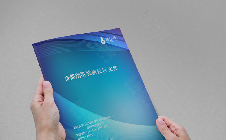 高档企业标书
