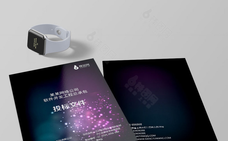 高档标书模板设计模板
